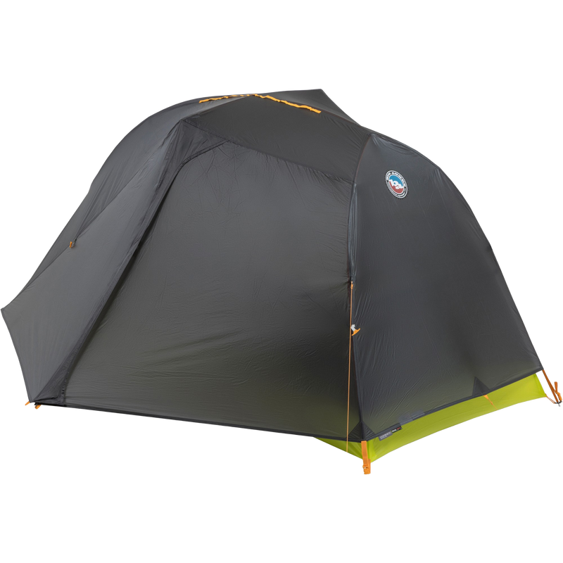 Tiger Wall UL1 Bikepack, Big Agnes Tiger Wall UL1 Bikepack in Asphalt/Evening Primrose with rainfly