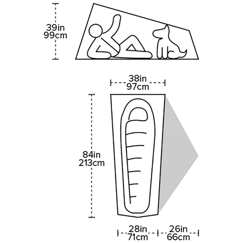 Tiger Wall UL1 Bikepack, Big Agnes Tiger Wall UL1 Bikepack in Asphalt/Evening Primrose specifications