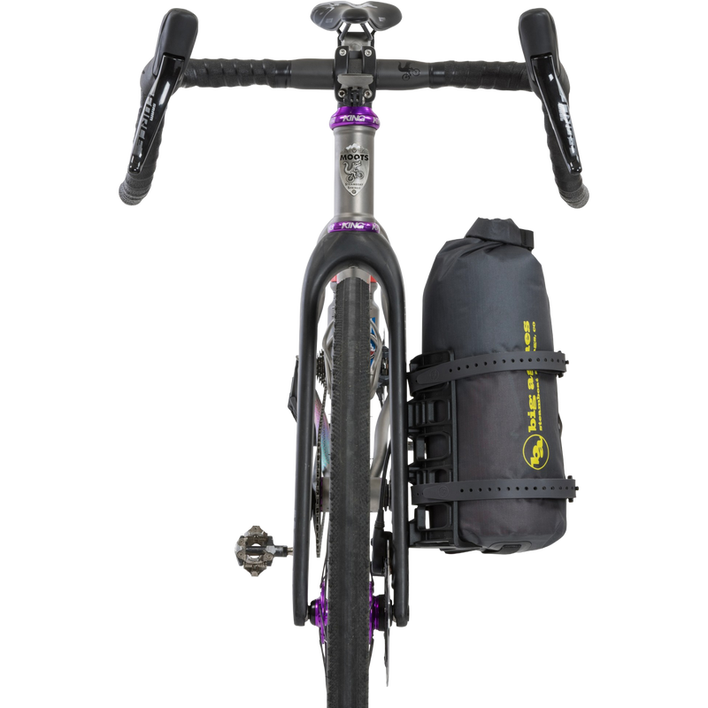 Tiger Wall UL2 Bikepack, Big Agnes Tiger Wall UL2 Bikepack in Asphalt/Evening Primrose on bike