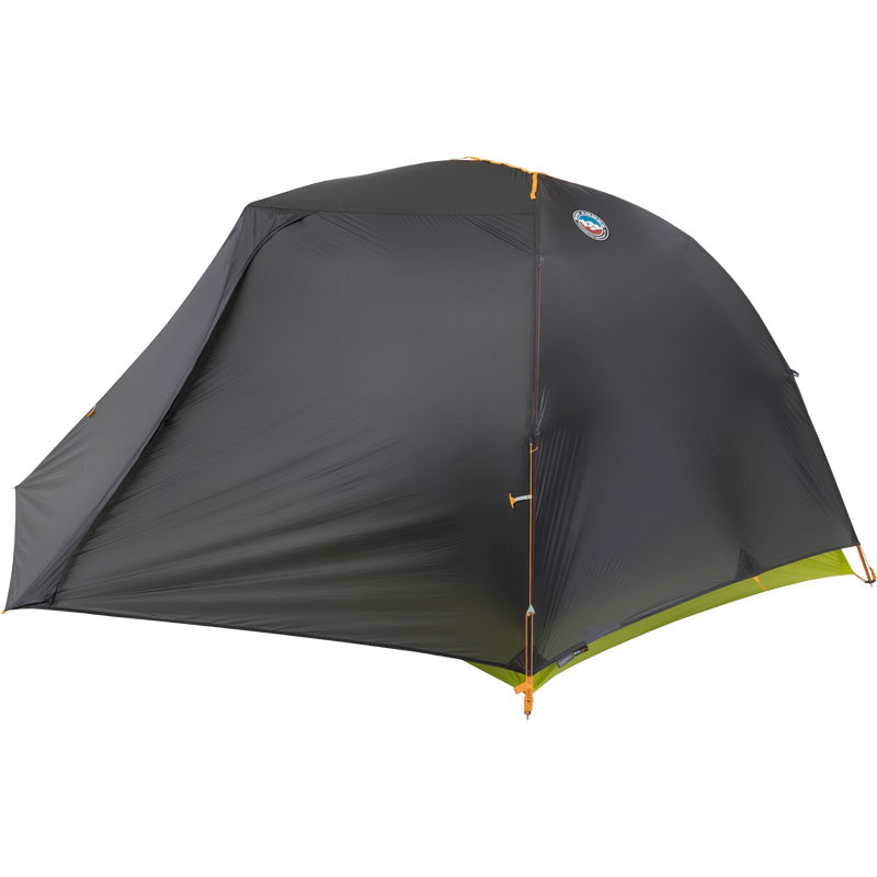 Tiger Wall UL2 Bikepack, Big Agnes Tiger Wall UL2 Bikepack in Asphalt/Evening Primrose with rainfly