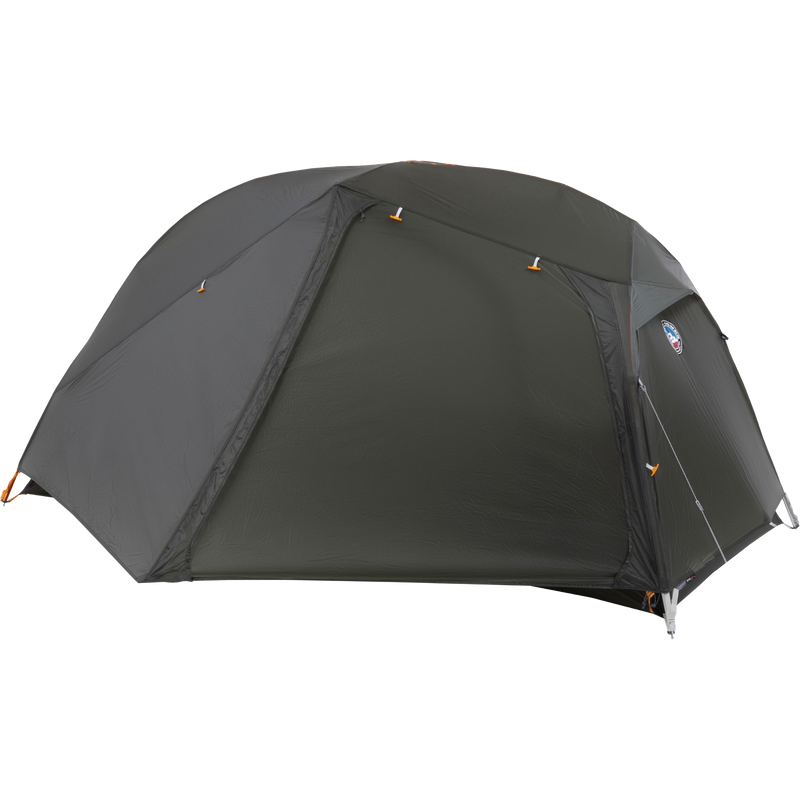 Copper Spur UL1 Bikepack, Big Agnes Copper Spur UL1 Bikepack in Lichen Green with rain fly
