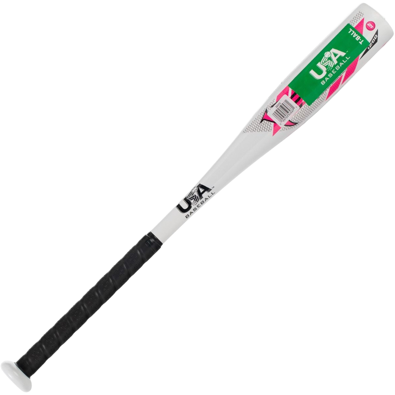 Venom 1200 Series -12 T-Ball USA, Franklin Sports Venom 1200 Series -12 T-Ball USA in White/Pink back