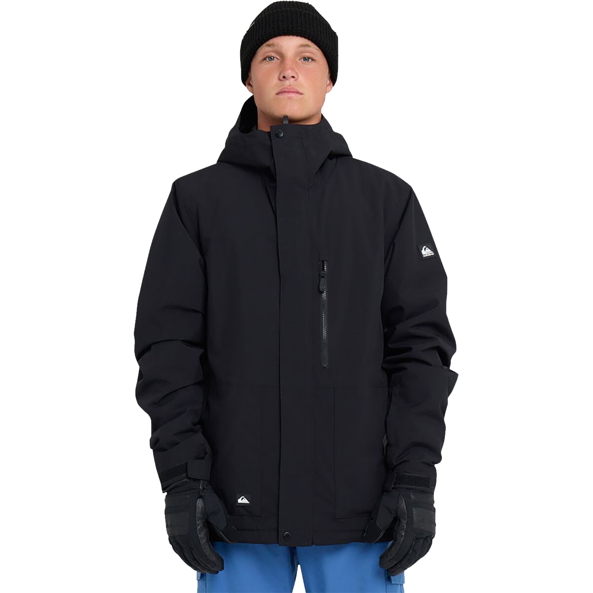 QUIKSILVER MISSION SOLID ジャケット Mサイズ 黒 Men's Mission Solid Jacket – Sports Basement