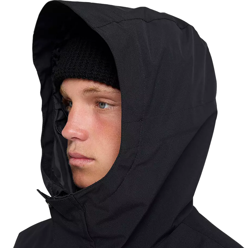 Men's Mission Solid Jacket, Quiksilver Men's Mission Solid Jacket hood