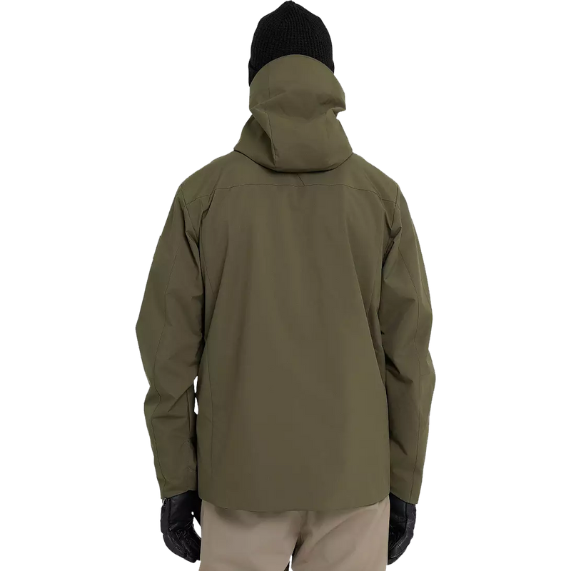 Men's Quest Stretch 20K Jacket, Quiksilver Men's Quest Stretch 20K Jacket back