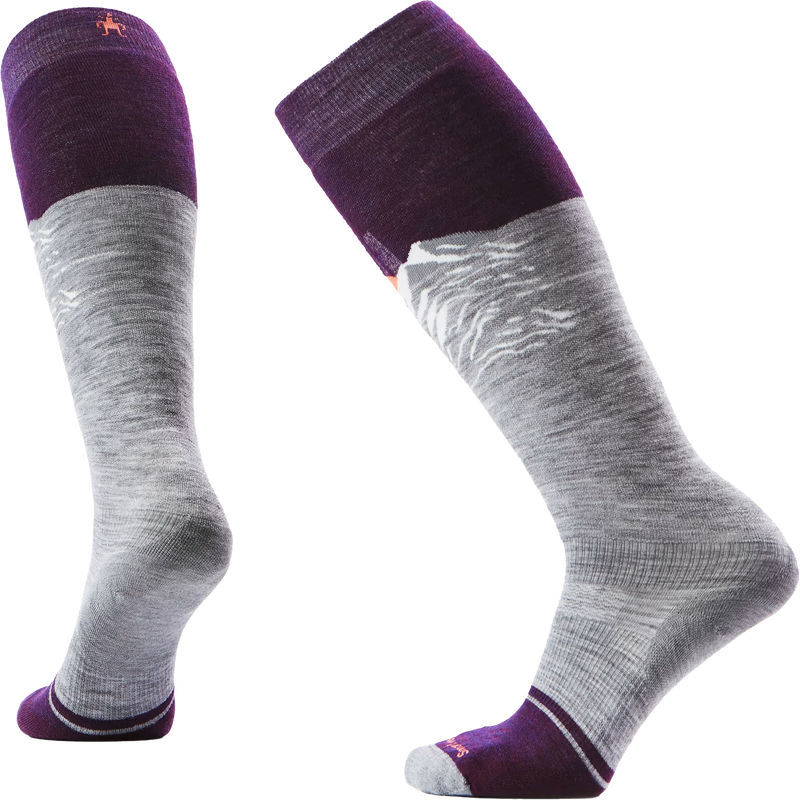 Women's Snowboard Valley Sunset OTC Socks, Featured Image