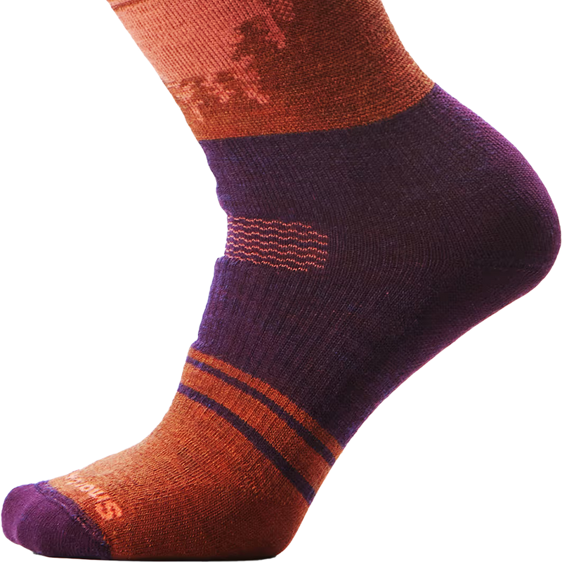 Women's Snowboard Twilight Vista OTC Socks, Smartwool Women's Snowboard Twilight Vista OTC Socks Side