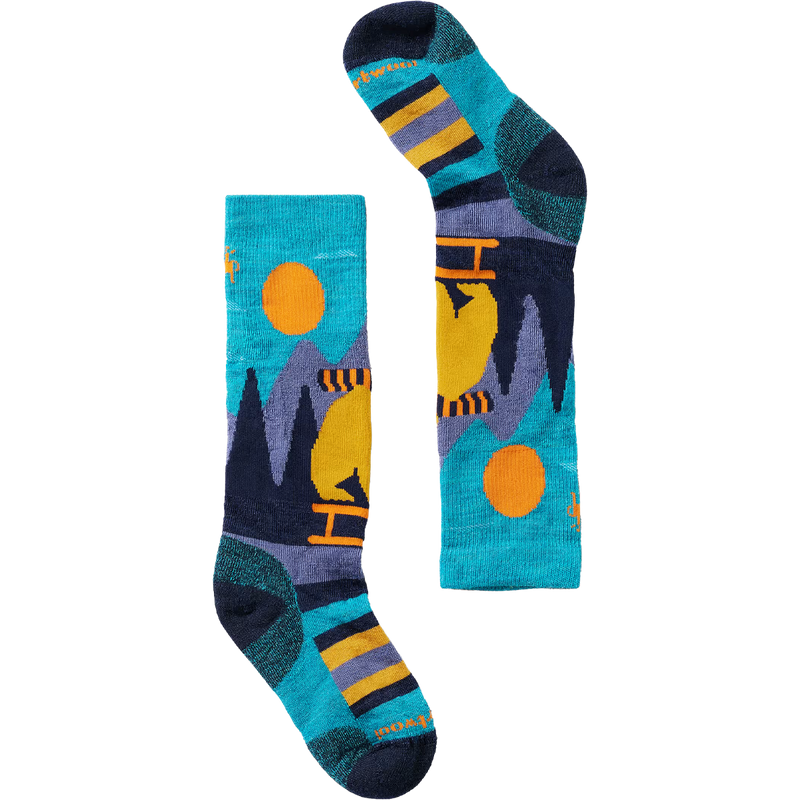 Youth Ski Light Cushion Sleigh Bear OTC Socks, Featured Image