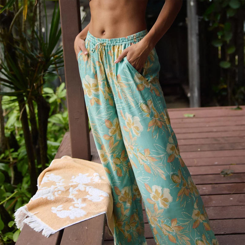Women's Rosalie Tiki Pant, Women's Rosalie Tiki Pant Back Lifestyle