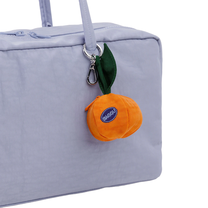 Mandarin Charm, BAGGU Mandarin Charm on bag