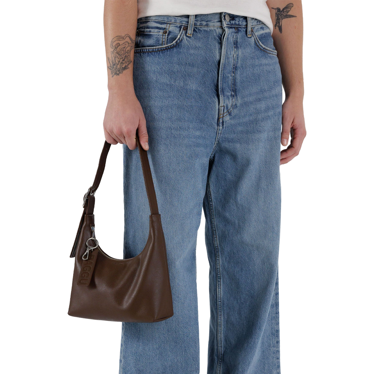 Mini Recycled Leather Shoulder Bag alternate view