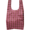 BAGGU Big Baggu in Azalea Pink Tartan