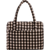 Blurred Gingham Brown
