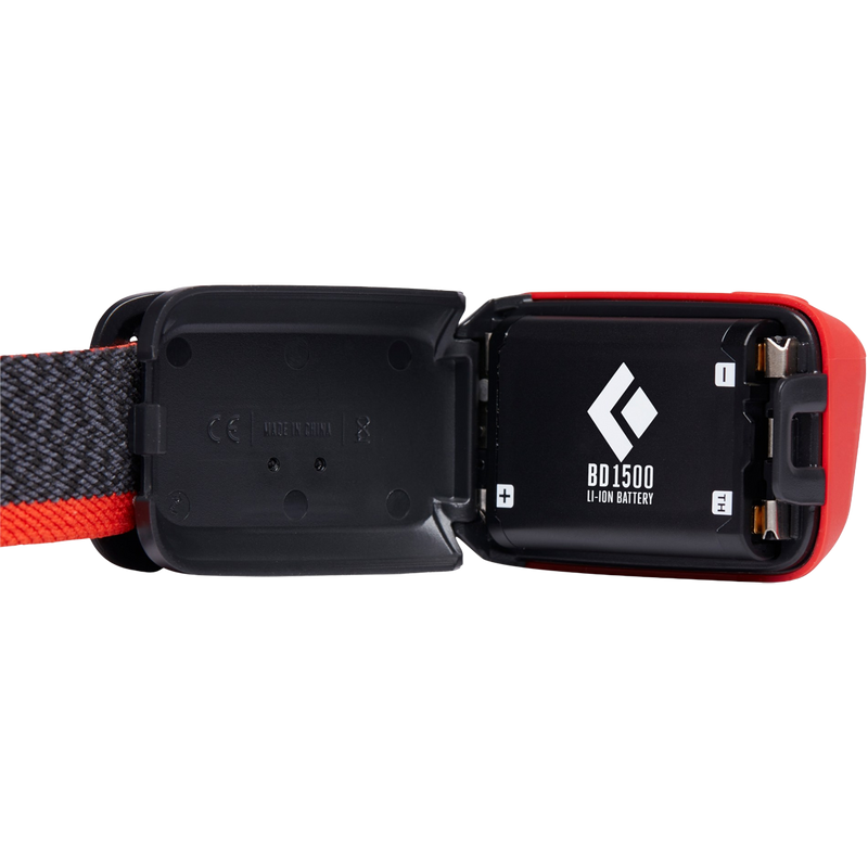 BD 1500 Battery, Black Diamond BD 1500 Battery in headlamp