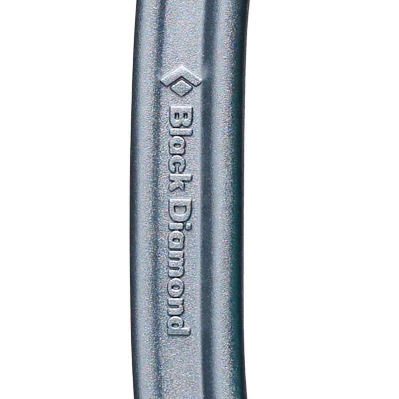 Oval Triple Lock Carabiner, Black Diamond Oval Triple Lock Carabiner Logo