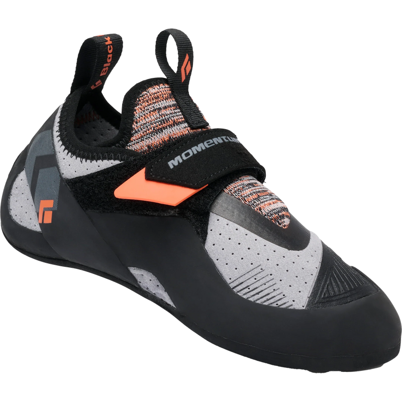 Youth Momentum Climbing Shoe Big Kids, Black Diamond Youth Momentum Climbing Big Kids Shoe 3/4 Front