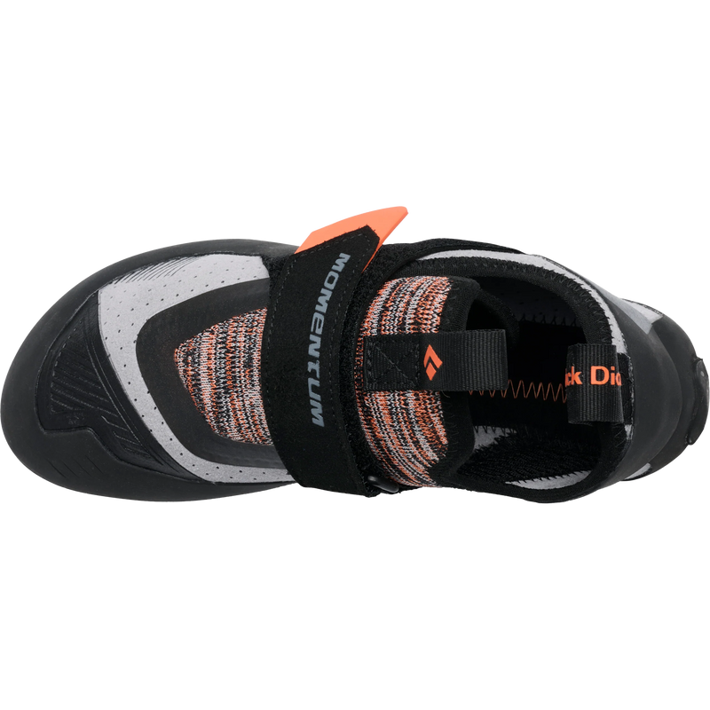 Youth Momentum Climbing Shoe Big Kids, Black Diamond Youth Momentum Climbing Big Kids Shoe in Pewter Top