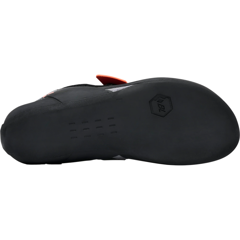 Youth Momentum Climbing Shoe Big Kids, Black Diamond Youth Momentum Climbing Shoe Big Kids in Pewter Bottom