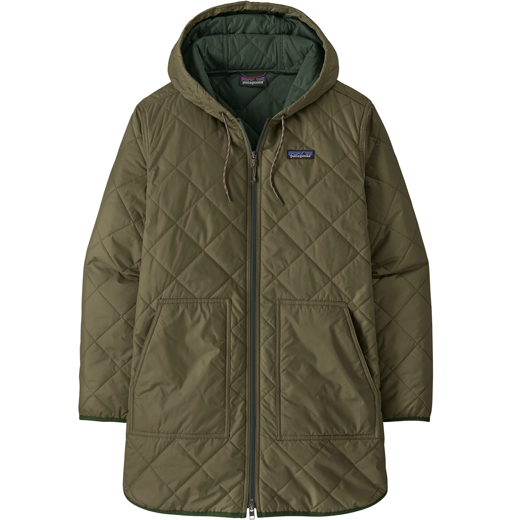 Women's Diamond Quilted Parka alternate view