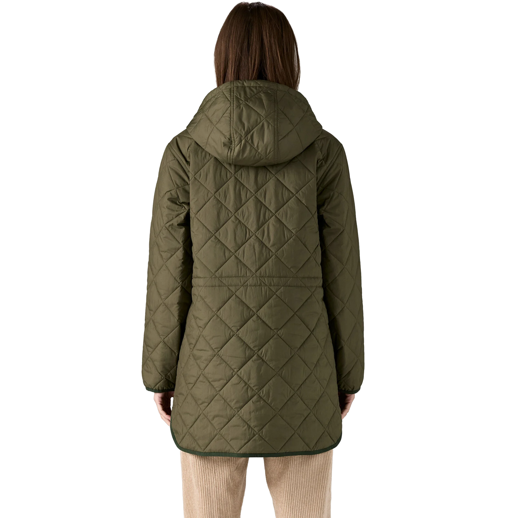 Women's Diamond Quilted Parka alternate view