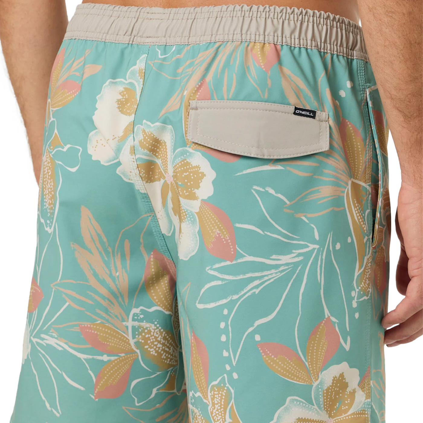 Men's Hermosa Elastic Waist Lined Trunk 17