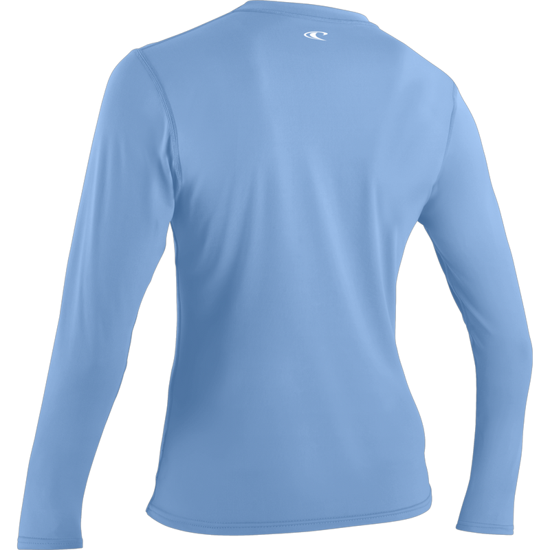 Women's Basic Skins 2 Long Sleeve Sun Shirt, O'Neill Women's Basic Skins 2 Long Sleeve Sun Shirt Back