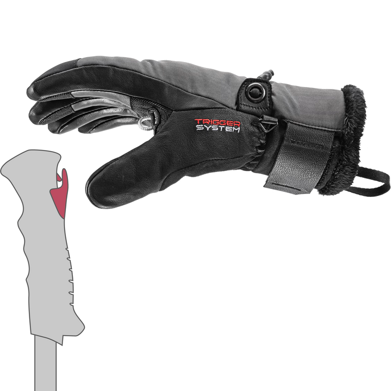 Women's Lantana 3D GTX Glove, Leki Women's Lantana 3D GTX Glove Trigger System