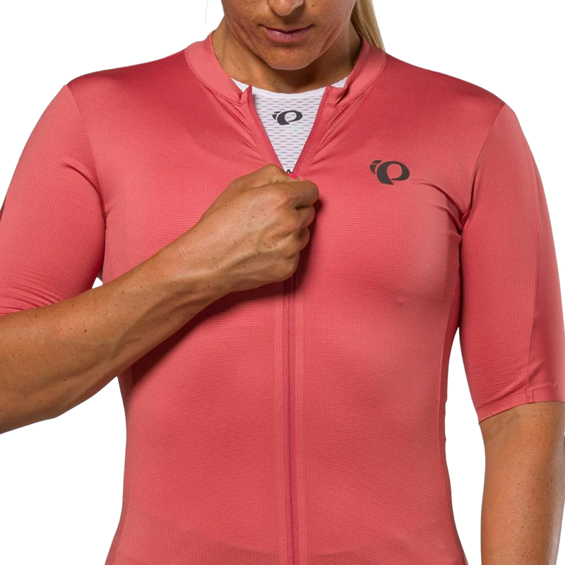 Women's Pro Short Sleeve Jersey, Pearl Izumi Women's PRO Short Sleeve Jersey front zip