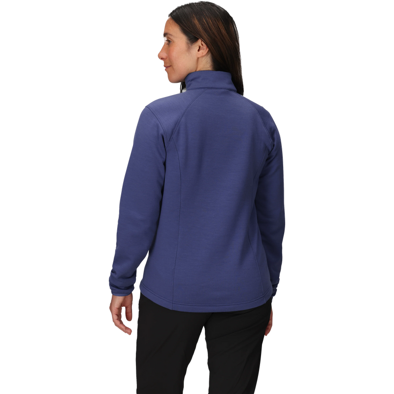 Women's Crescent Fleece Half Zip, Outdoor Research Women's Crescent Fleece Half Zip Back