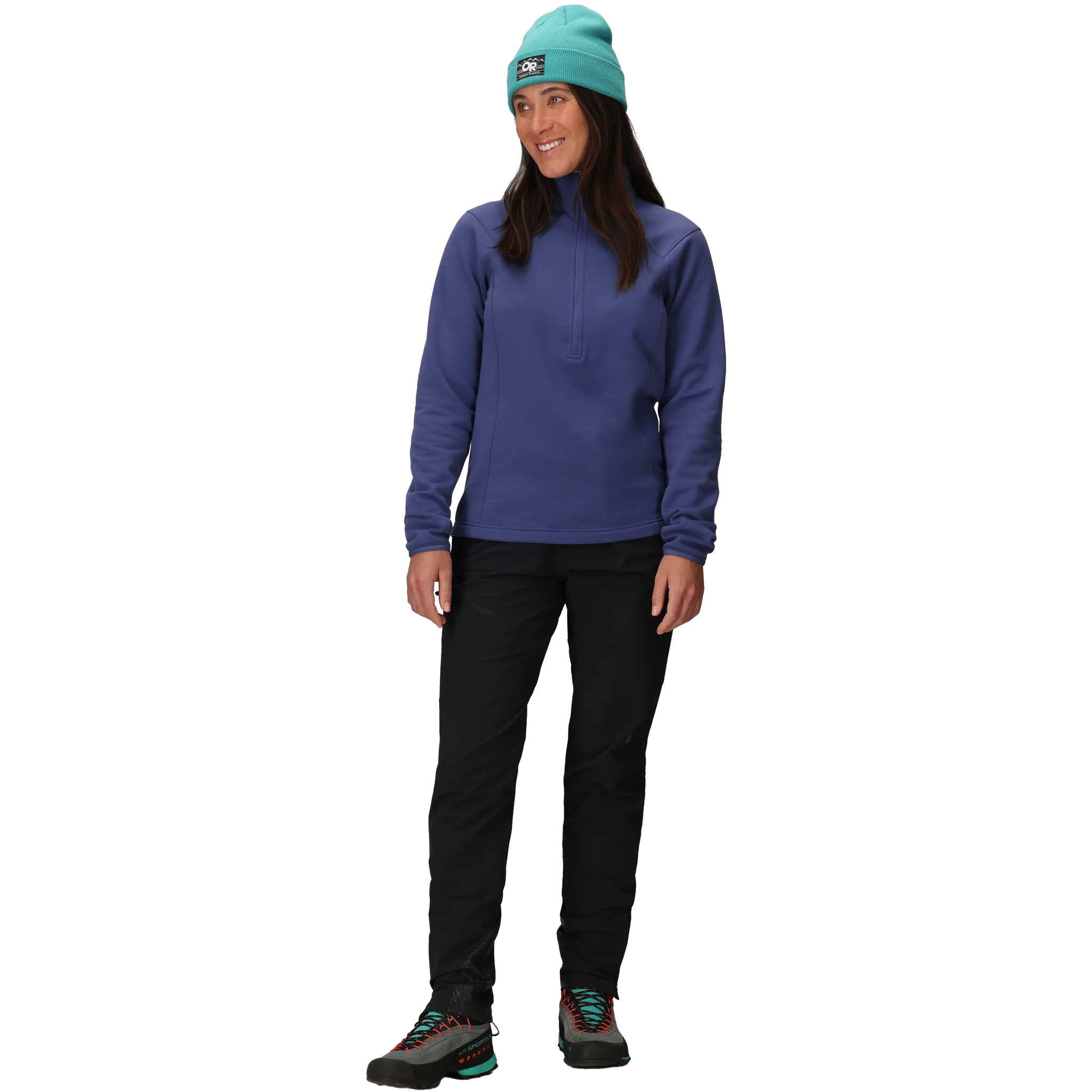 Women's Crescent Fleece Half Zip alternate view