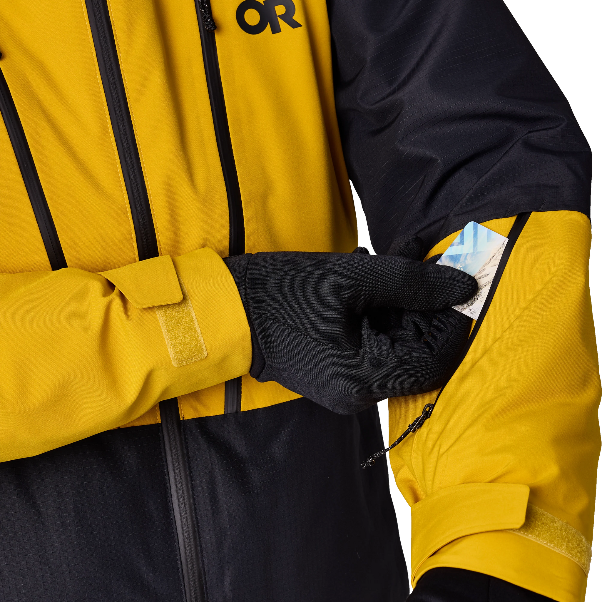 Outdoor Research Men's Powderverse Jacket sleeve pocket