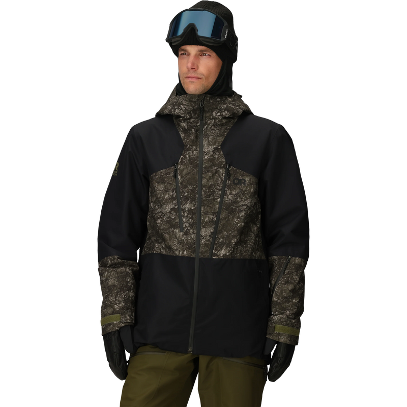 Men's Powderverse Jacket, Outdoor Research Men's Powderverse Jacket Front