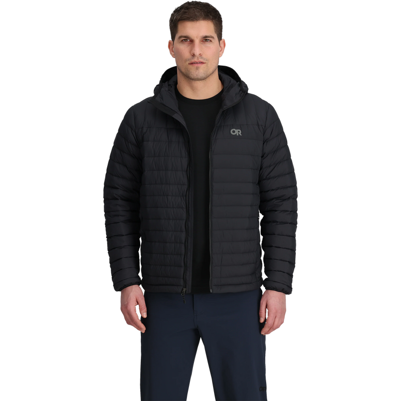 Transcendent Down Hoodie, Outdoor Research Transcendent Down Hoodie Open
