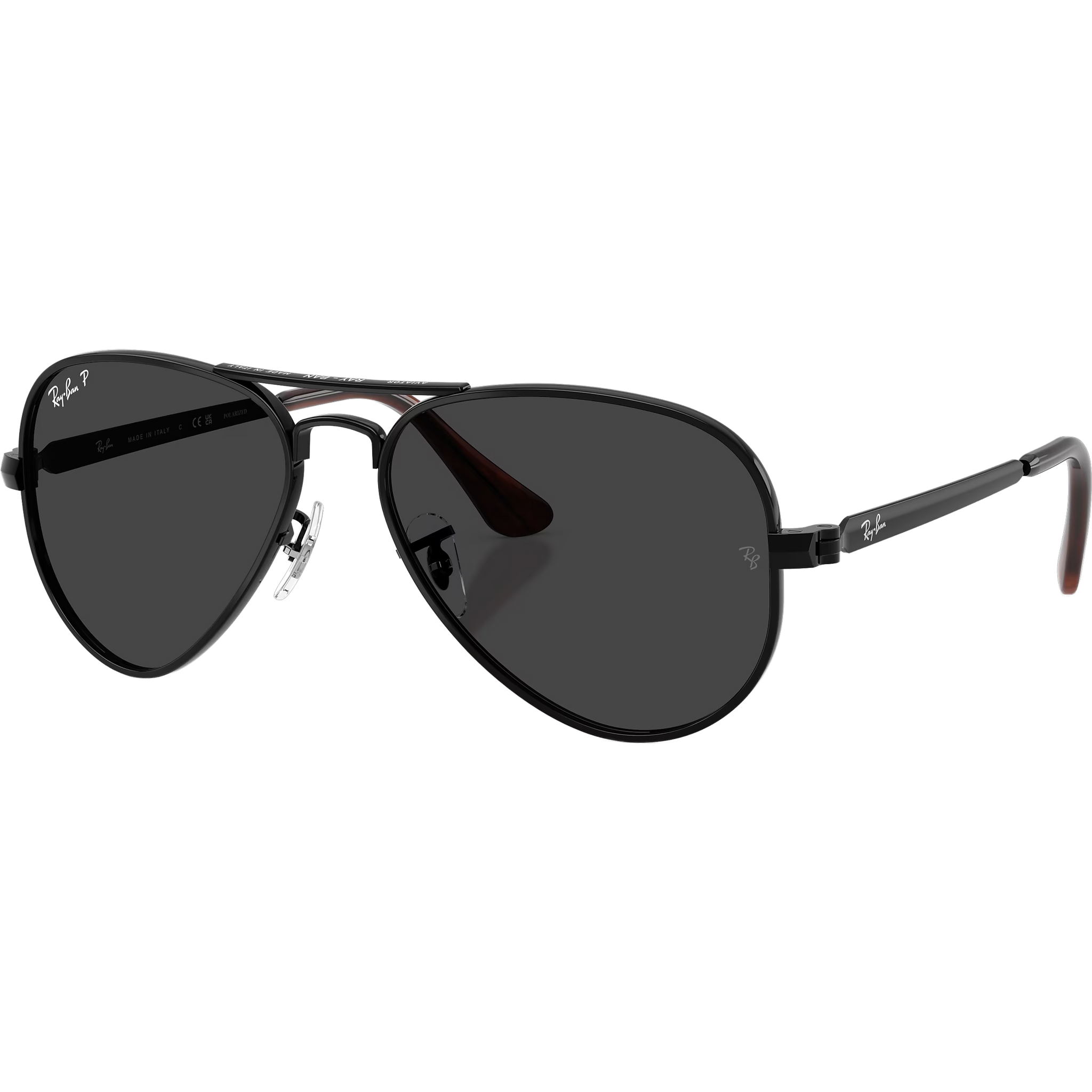 Aviator Max - Black/Black Polarized alternate view