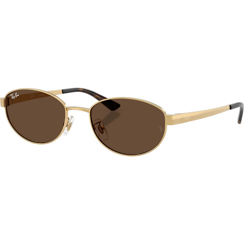 RB3774D - Arista Gold/Dark Brown, Ray Ban RB3774D - Arista Gold/Dark Brown front front left