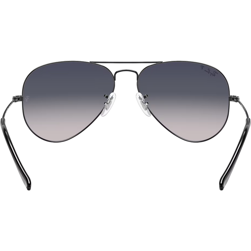 Aviator - Gunmetal/Blue Grey Polarized, Aviator - Gunmetal/Blue Grey Polarized back