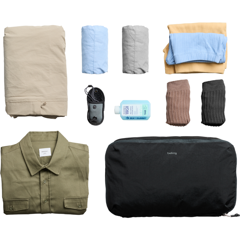 Lite Packing Cube, Bellroy Lite Packing Cube contents