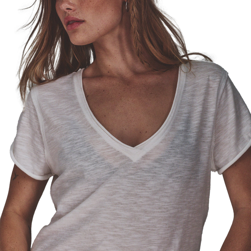 Women's Take 2 Tee, Free People Movement Women's Take 2 Tee Neckline