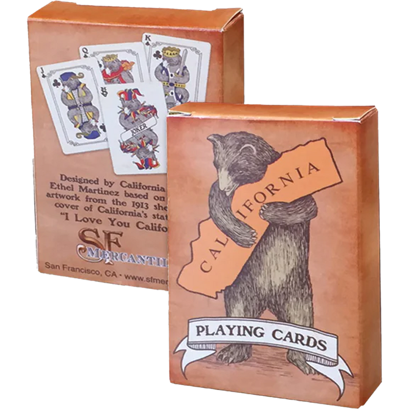 CA Bear Hug Playing Cards, Featured Image