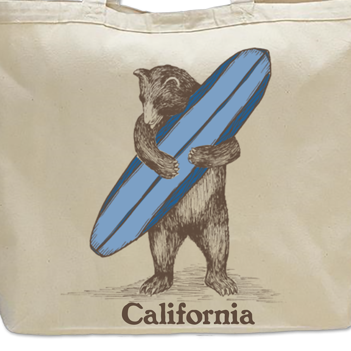 Surf Bear Beach Bag Oversized Tote alternate view