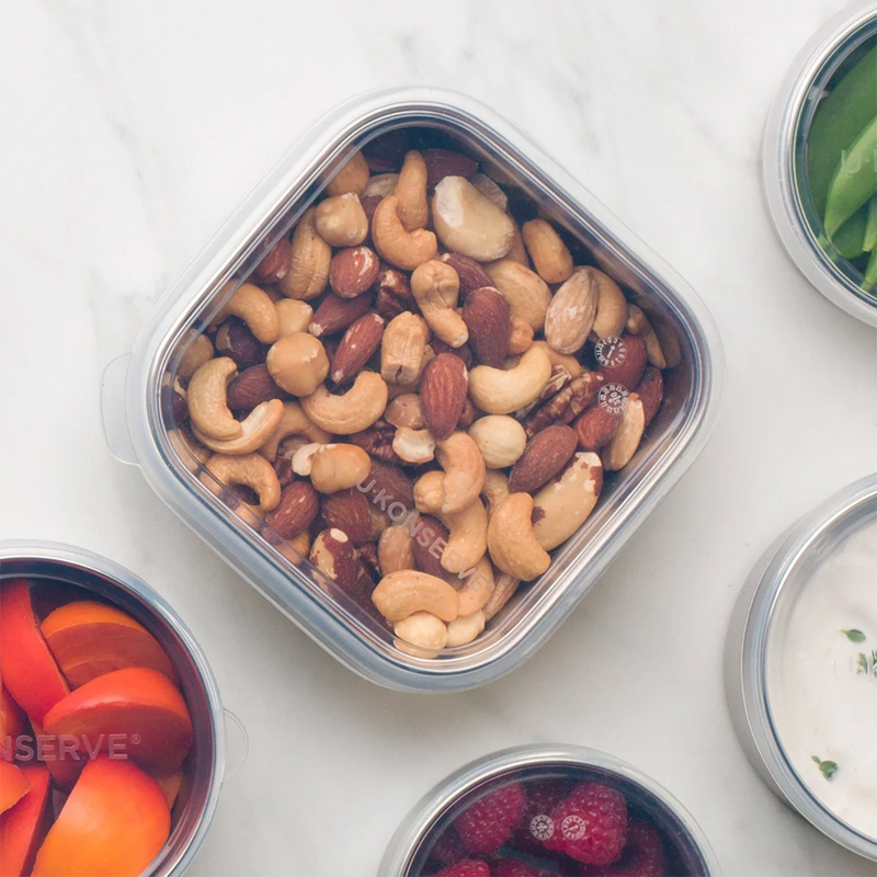 To-Go Square Container 15oz, U-Konserve To-Go Square Container top