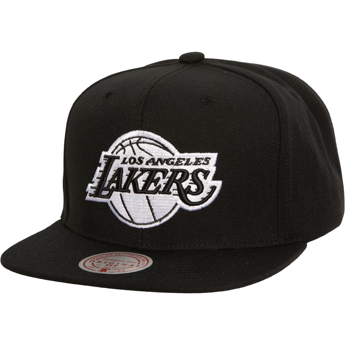 Lakers Evergreen Black White Snapback alternate view