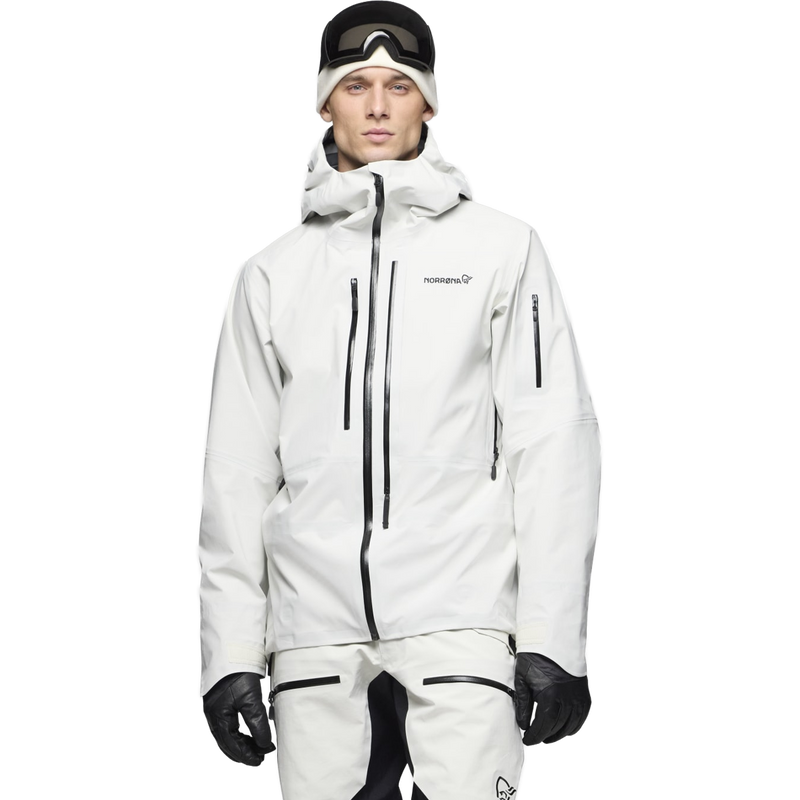 Men's Lofoten Gore-Tex Pro Jacket, Norrona Lofoten Gore-Tex Pro Jacket front on model