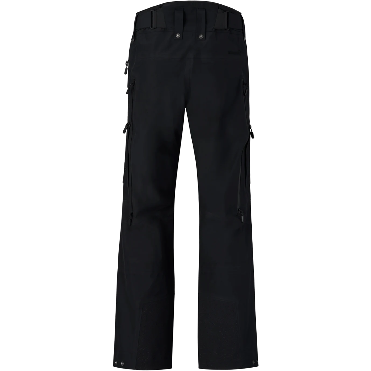 Norrona Lofoten Gore-Tex Pants in Caviar Black back view