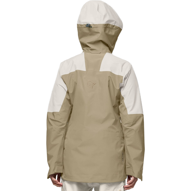 Women's Lofoten Gore-Tex Jacket, Norrona Women's Lofoten Gore-Tex Jacket back on model