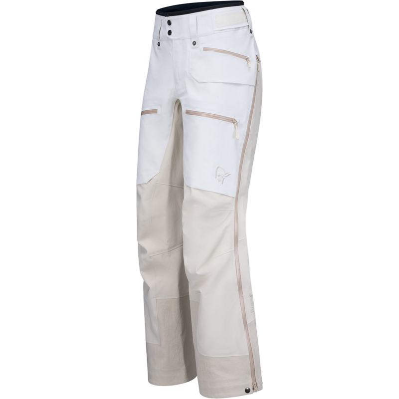 Women's Lofoten Gore-Tex Pro Pants, Norrona Women's Lofoten Gore-Tex Pro Pants 3/4 side