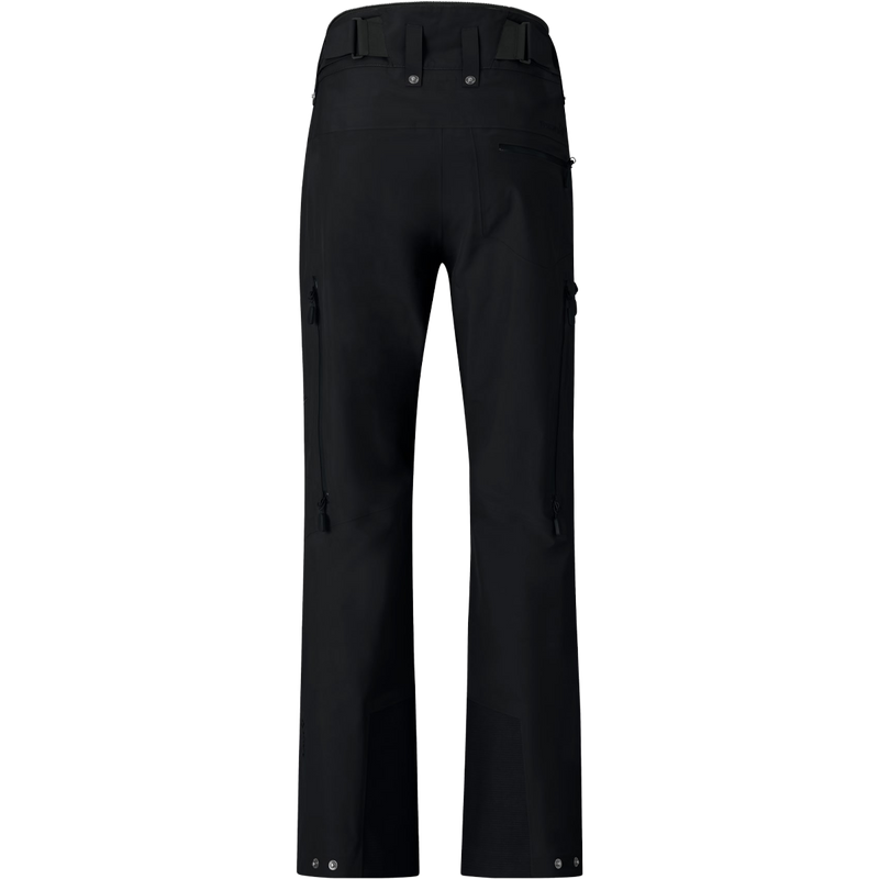 Women's Lofoten Gore-Tex Pants, Norrona Women's Lofoten Gore-Tex Pants in Caviar Black back view