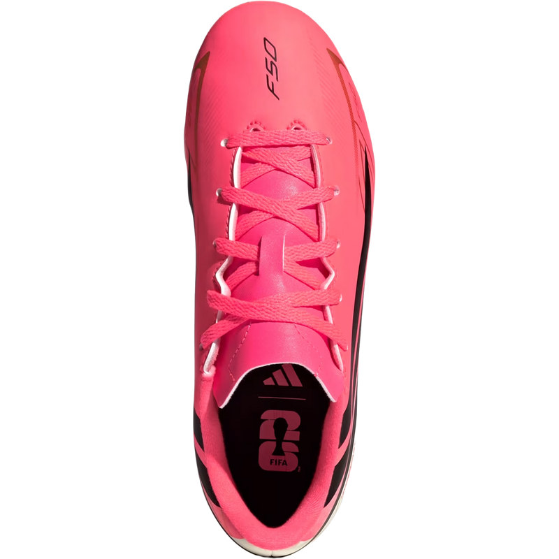 Youth F50 Hyperfast Club FG/MG, Adidas Youth F50 HYPERFAST CLUB Firm Ground / Multi Ground top