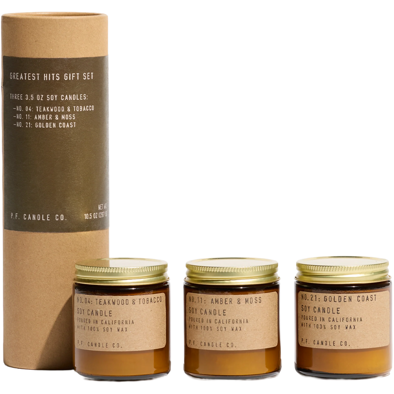 Greatest Hits 3pc Mini Candle Gift Set, Featured Image