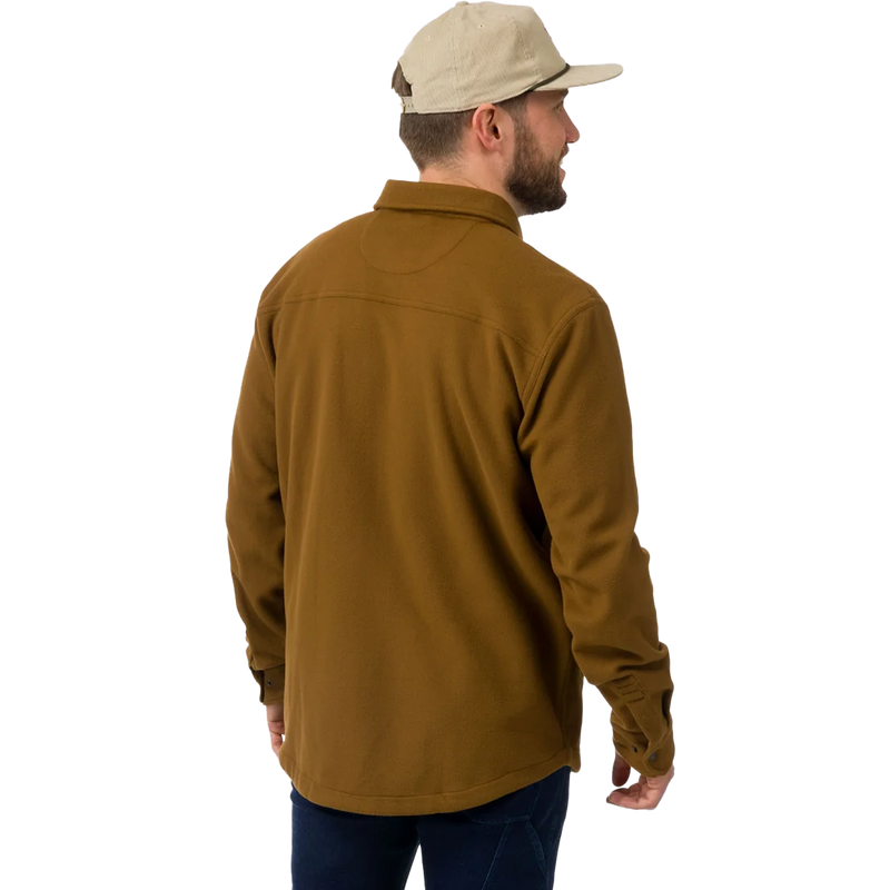 Men's Irwin Fleece Shirt, Flylow Men's Irwin Fleece Shirt back
